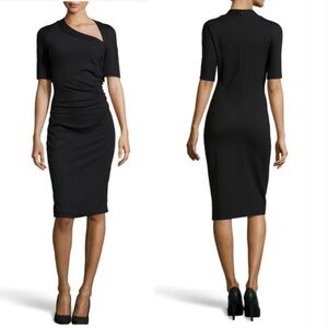 Escada Black Midi Dress